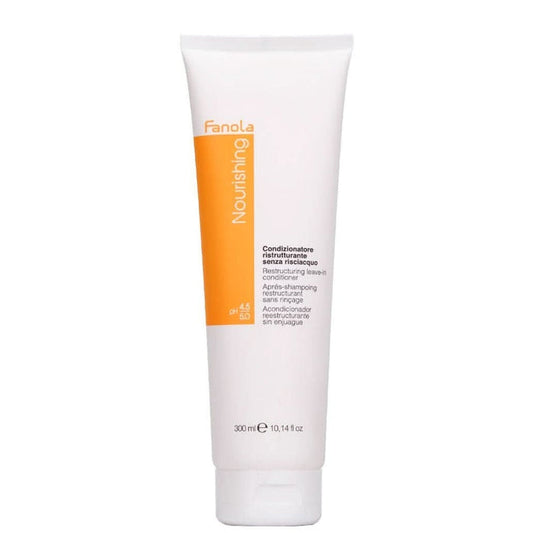 Fanola Nourishing Restructuring Leave-in Conditioner 300ml - Hairdressing Supplies