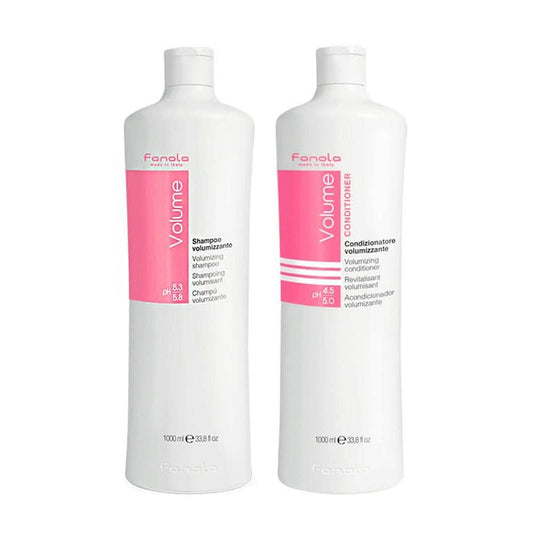 Fanola Volumising Shampoo & Conditioner for Fine Hair Twin Pack  - shampoo and conditioner 1000ml