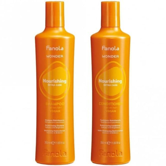 Fanola Wonder Nourishing Restructuring Shampoo & Conditioner Twin Pack 2 x 350ml - Hairdressing Supplies