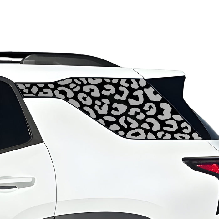 Fits Chevrolet Equinox 2025-2027 Animal Leopard Cheetah Cow Window Vinyl Decal Stickers - Bogar Tech Designs