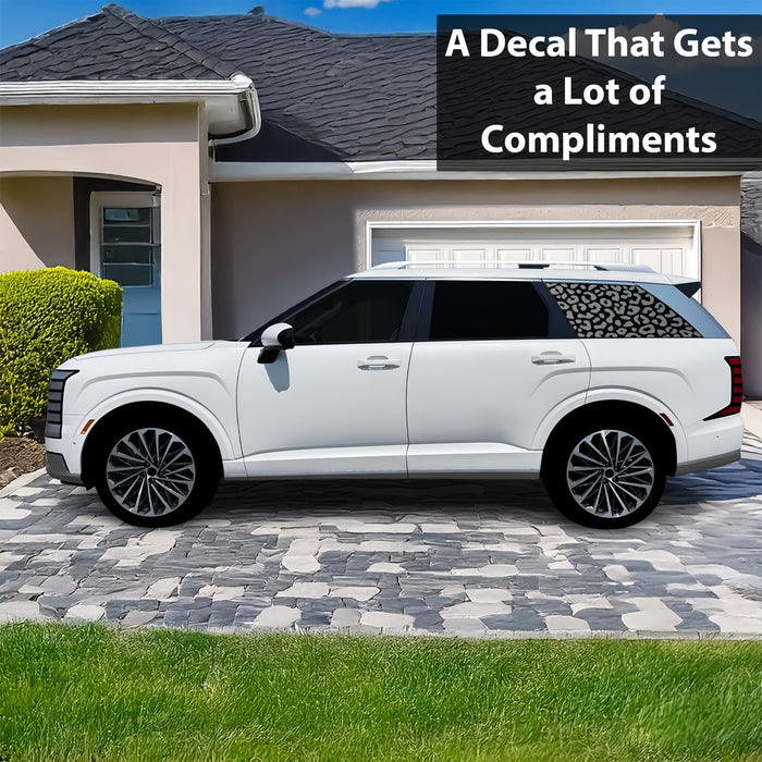 Fits Hyundai Palisade 2026-2027 Animal Leopard Cheetah Cow Window Vinyl Decal Stickers - Bogar Tech Designs