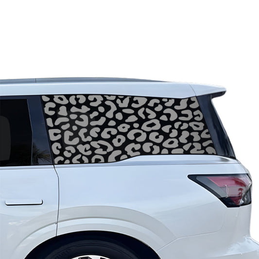 Fits Infiniti QX80 2025-2027 Animal Leopard Cheetah Cow Window Vinyl Decal Stickers - Bogar Tech Designs