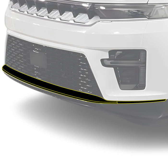 Fits Jeep Grand Wagoneer L 2026-2027 Vinyl Chrome Delete Grille Blackout Decal Stickers Overlay Film - Bogar Tech Designs