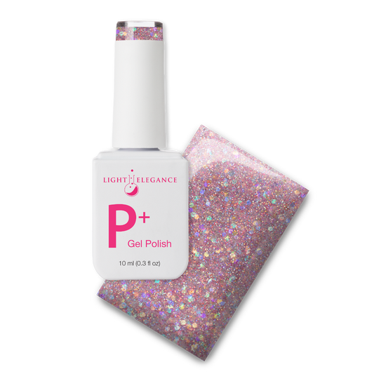 Free Spirit ~ P+ Glitter Gel Polish | Light Elegance