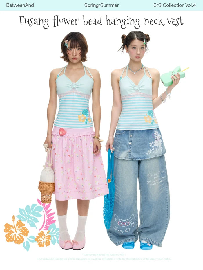 Fusang flower bead top