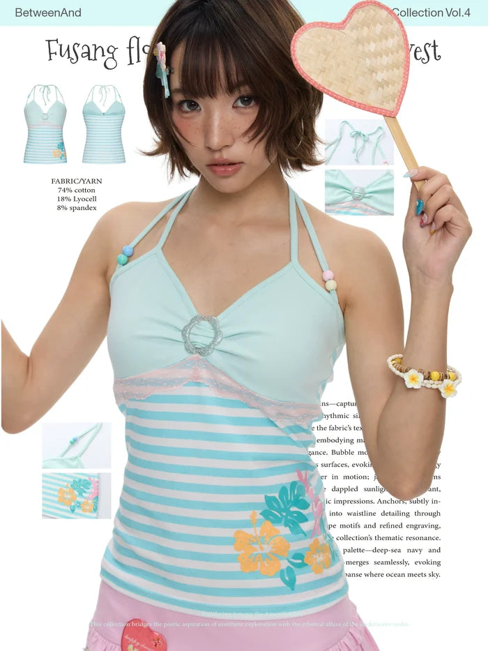 Fusang flower bead top