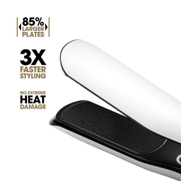 ghd Chronos Max Wide Plate Straightener White