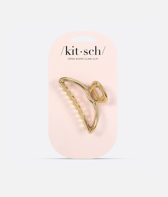 Elegant Gold LARGE CLAW CLIP for Ballet Buns & Sleek Updos