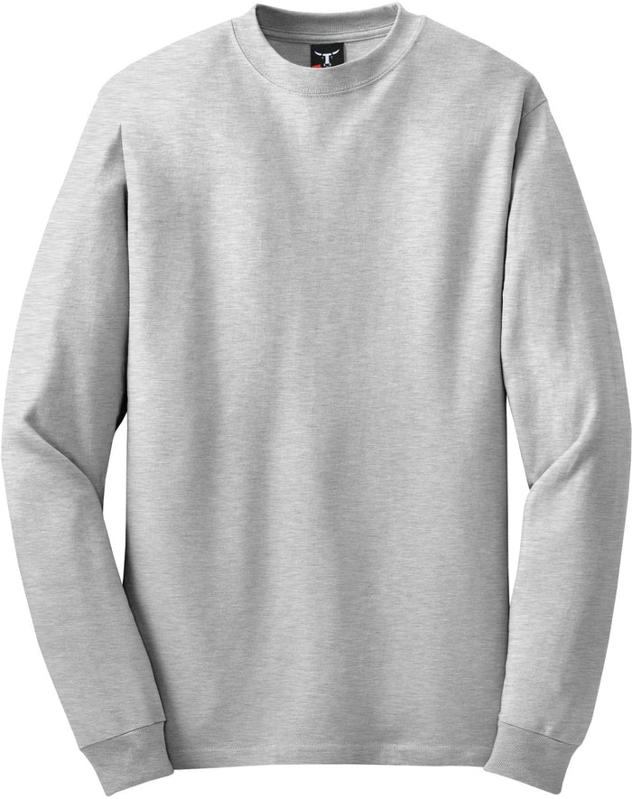 Hanes Beefy Long Sleeve Cotton T-Shirt