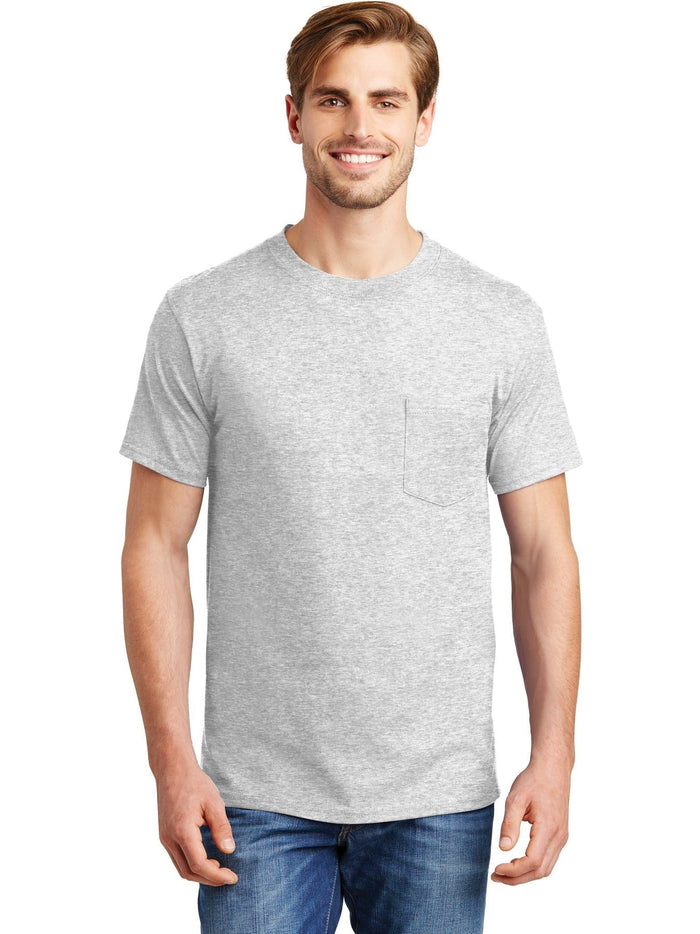 no-logo Hanes Beefy T-Shirt with Pocket-Regular-Hanes-Thread Logic