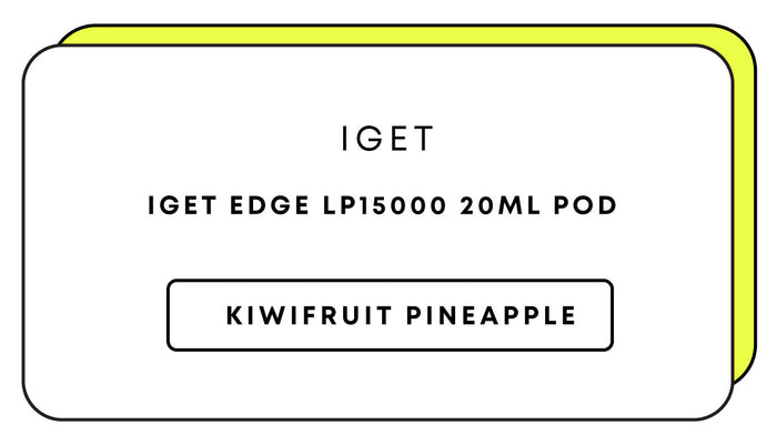 IGET Edge LP15000 20mL Pod | Kiwifruit Pineapple-Image 1