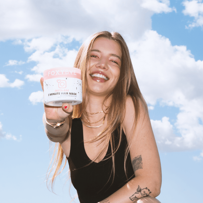 foxybae insta-bae 3 minute hair mask