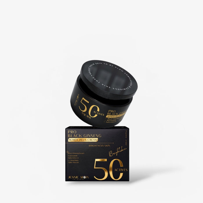 Jennie Moon PRO Black Ginseng White Plus Cream 250ml كريم جيني مون برو بالجينسنغ الأسود والأبيض بلس - Princess Cosmetics Qatar
