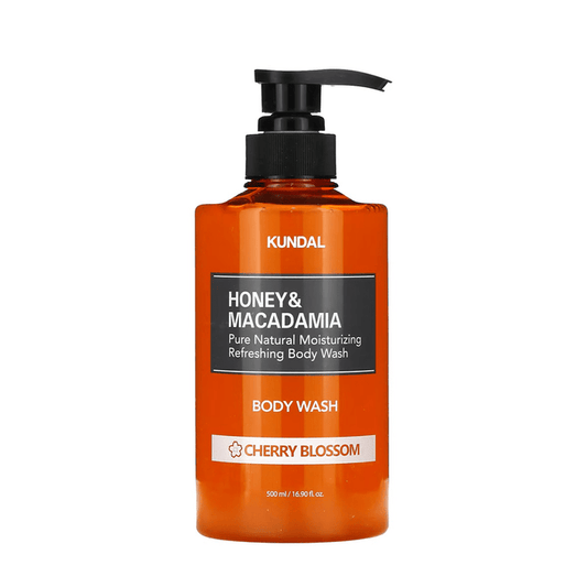 Kundal Honey & Macadamia Body Wash Cherry Blossom 500 ml - Beauty Tribe