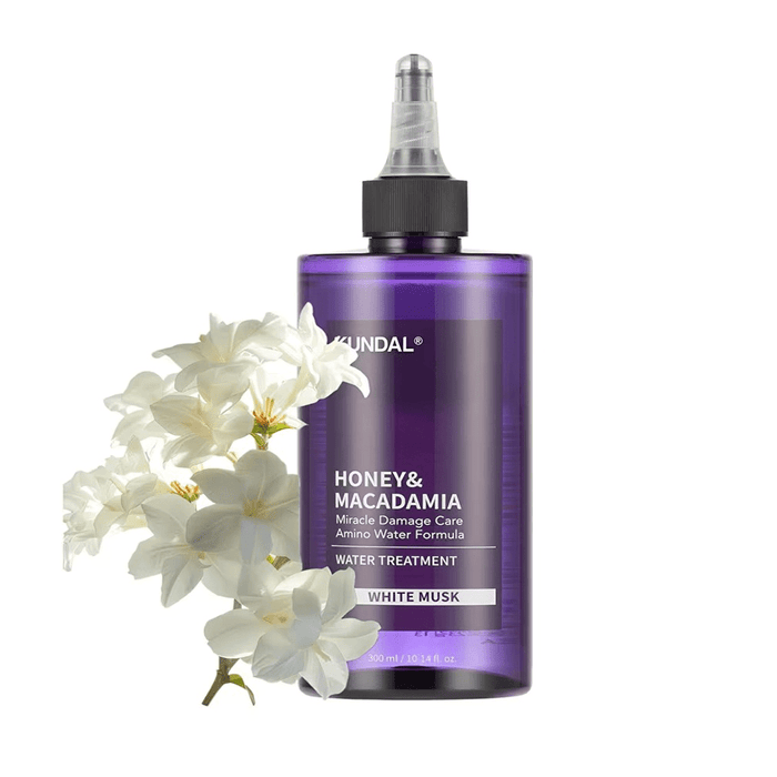 Kundal Honey & Macadamia Miracle Damage Care Water Treatment White Musk 300 ml - Beauty Tribe