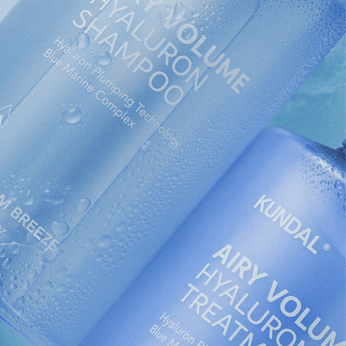 Kundal Volumizing Hyaluronic Shampoo Blossom Breeze 500 ml - Beauty Tribe