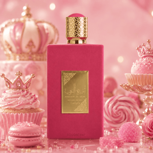 Lattafa Ameerat Al Arab Sugar Crown 100ml لطافة أميرة العرب تاج السكر - Princess Cosmetics Qatar