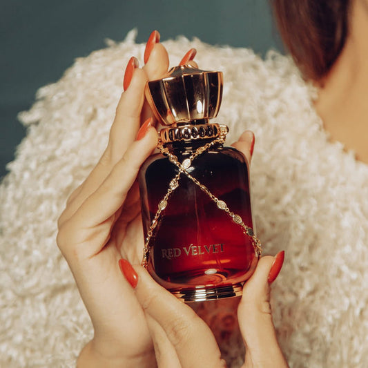 Maison Asrar Red Velvet 100ml ميزون أسرار ريد فيلفيت - Princess Cosmetics Qatar