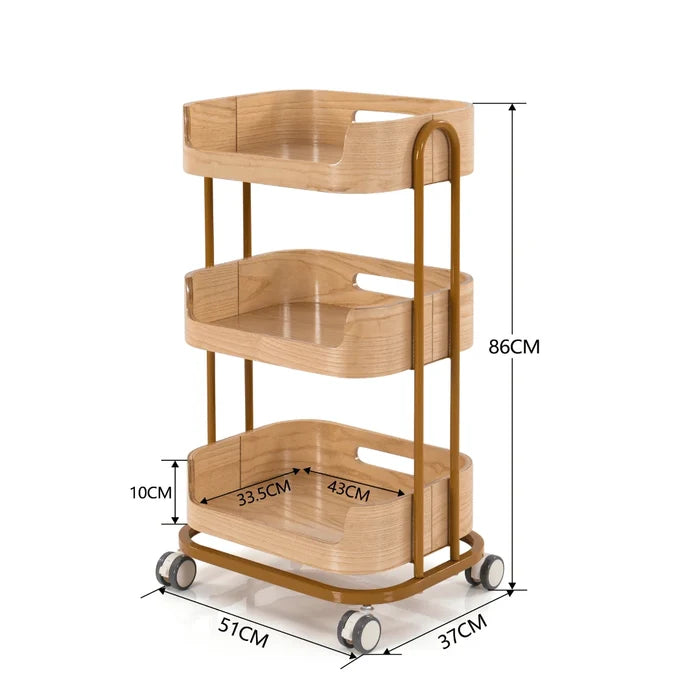Beauty Trolleys Rolling Salon Cart OY-002