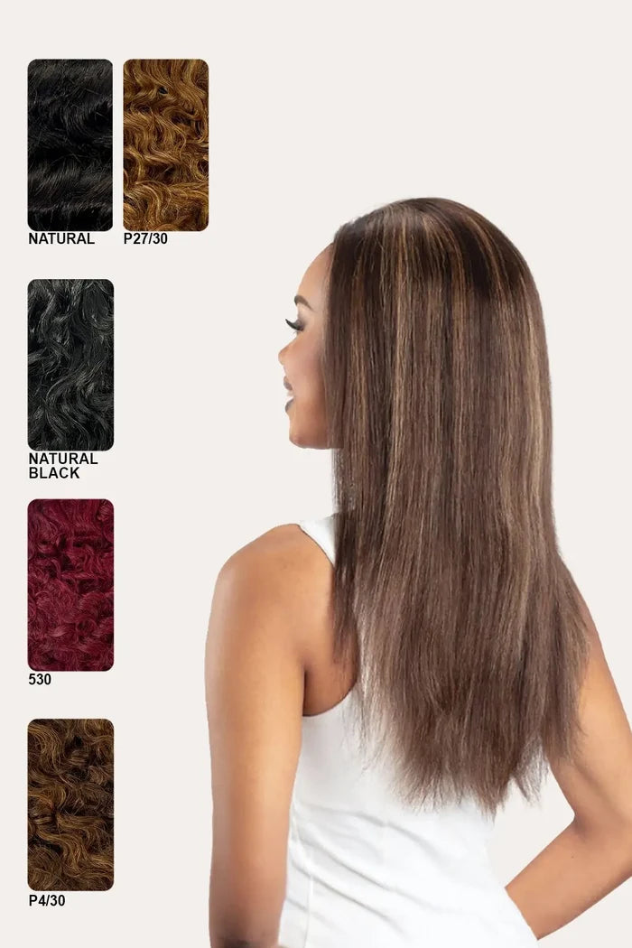MAYDE TRUE VEIL 100% HUMAN HAIR 360 HD LACE FRONTAL WIG - STRAIGHT 22 MAYDE