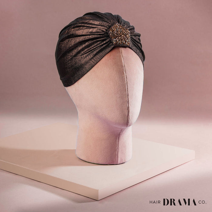 Metallic Turban - Bronze