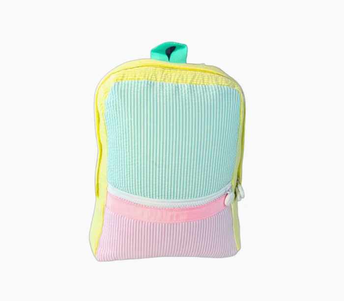 Mint Small Backpack 1989 Seersucker