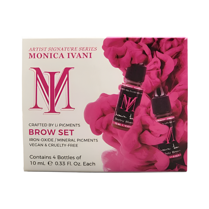 Monica Ivani Signature Series Eyebrow Pigments - 4 set