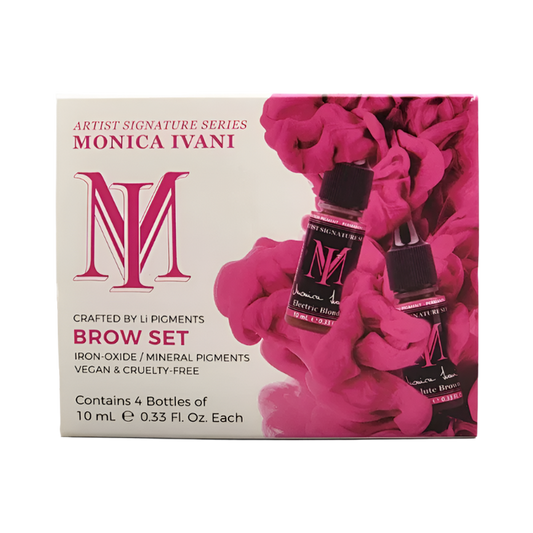 Monica Ivani Signature Series Eyebrow Pigments - 4 set