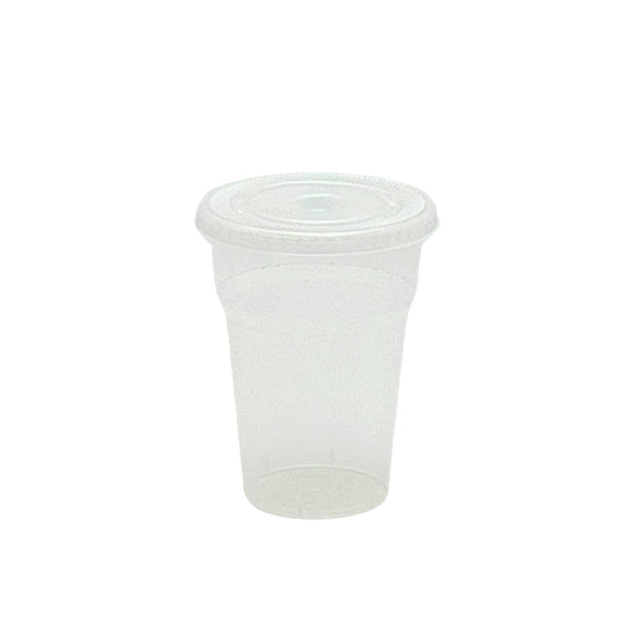 Natural PP (D/93mm) Flat Lid X Slot Lid - TEM IMPORTS™