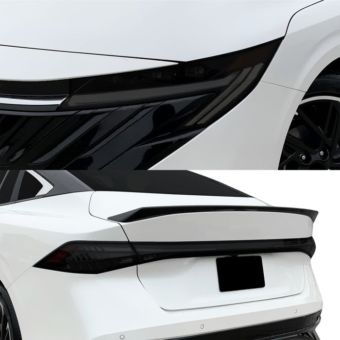 Nissan Sentra 2026+ Dark Smoke Headlight & Taillight Tint Kit – Precut Vinyl Lens Overlays Film