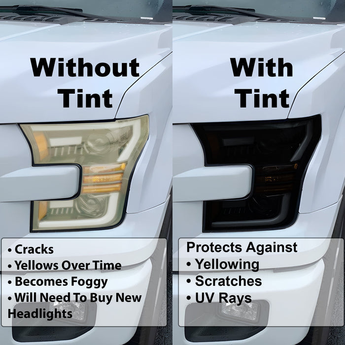 Fits Nissan Armada 2025-2026 Full Headlight Taillight Precut Smoked PPF Tint Kit Film Overlay  - Bogar Tech Designs