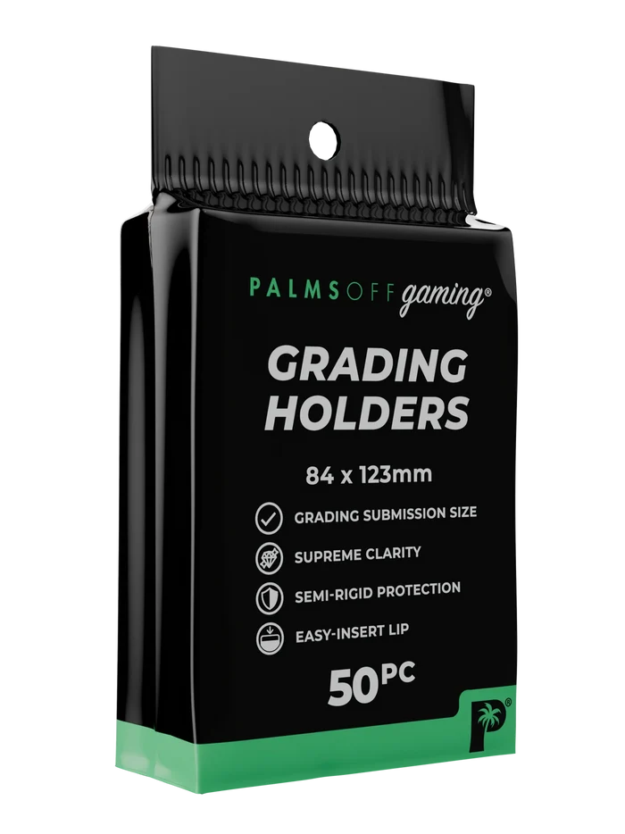 Palms Off Gaming Grading Holders - Semi Rigid 50pc