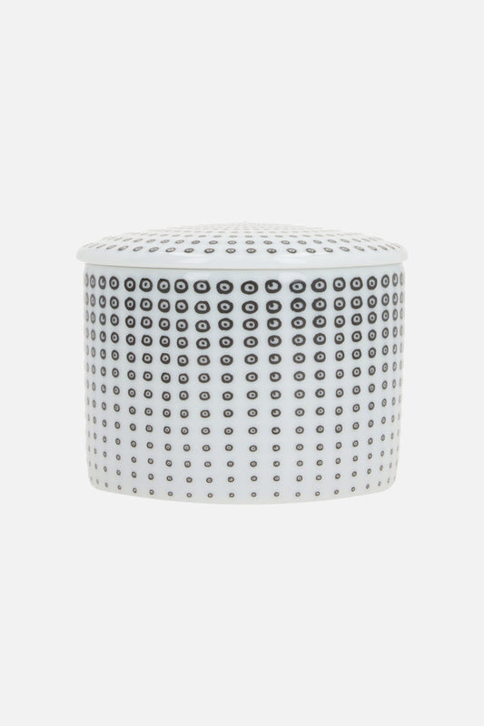 porcelain round box with cover