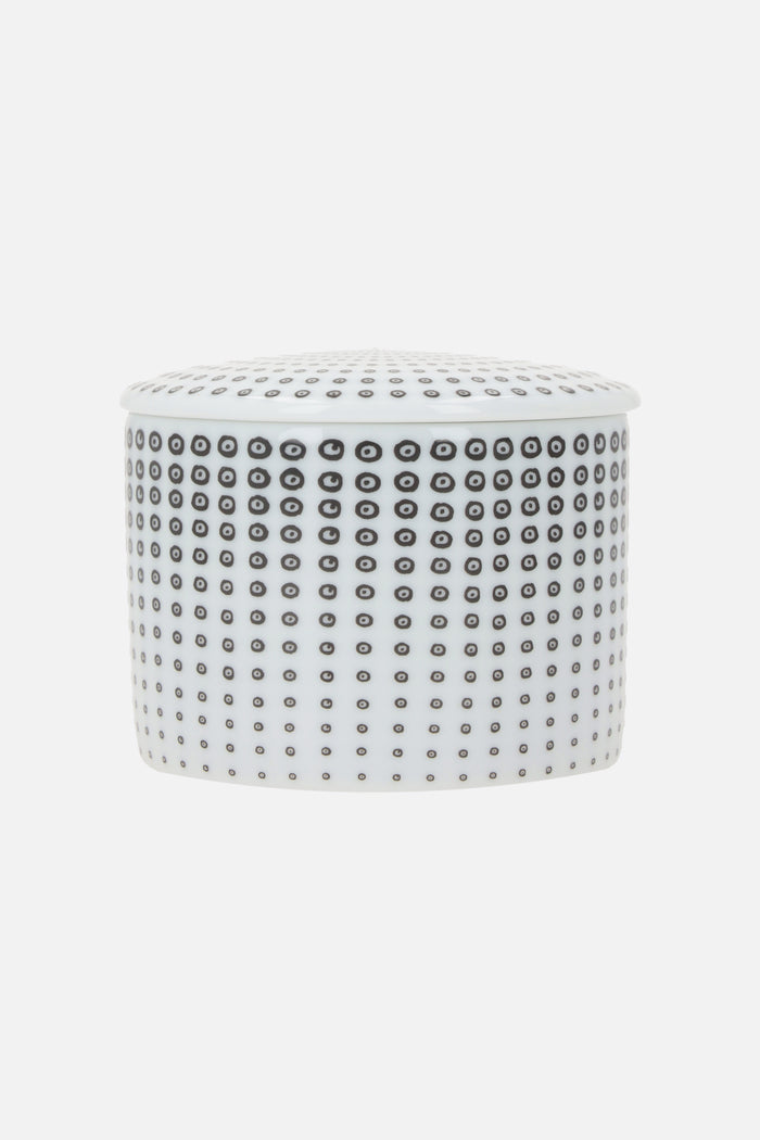 porcelain round box with cover