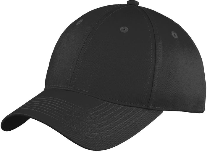 no-logo Port & Company Six-Panel Unstructured Twill Cap-Regular-Port & Company-Thread Logic