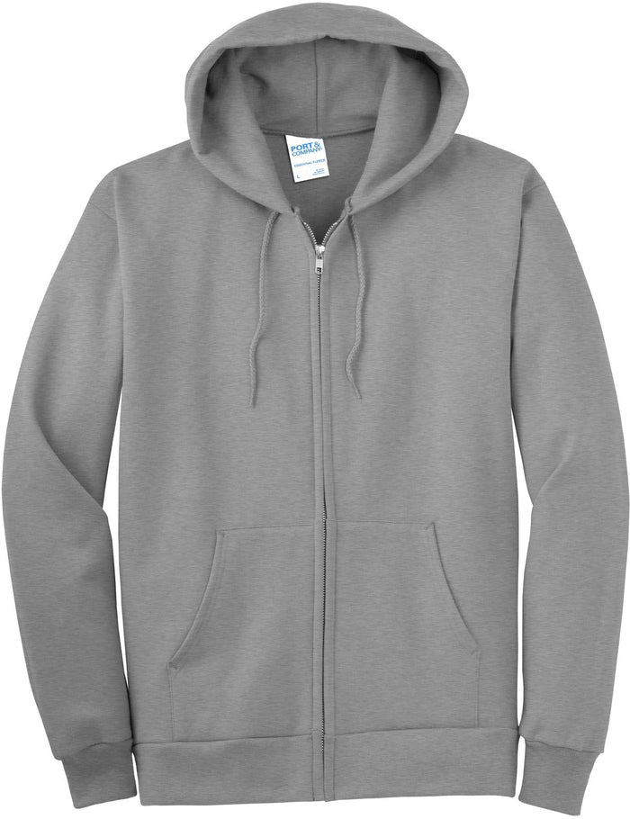 Port & Company Tall Ultimate Full- Zip Hooded Sweatshirt