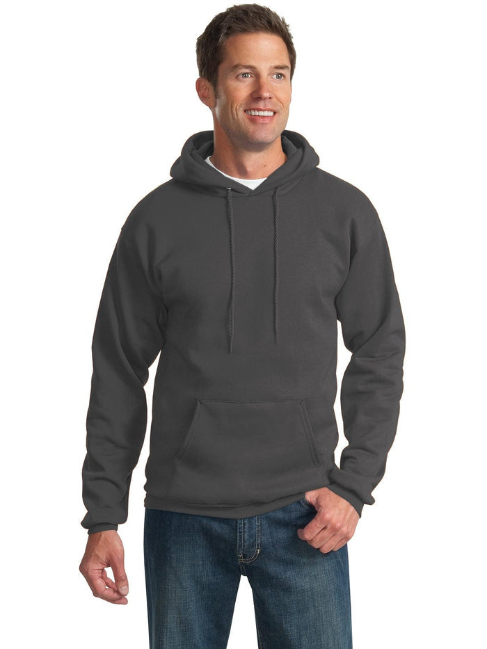no-logo Port & Company Tall Ultimate Pullover Hooded Sweatshirt-Regular-Port & Company-Thread Logic