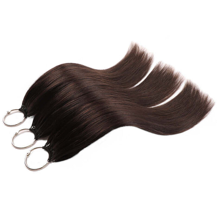 deep bron color hair extensions for crochet