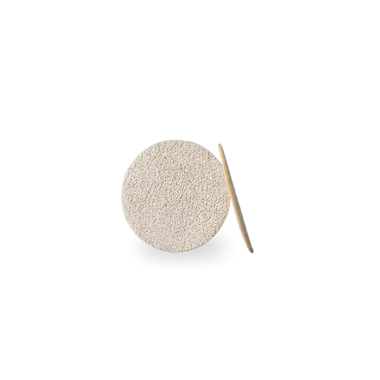 Replacement disposable white files for pedicure disc 240 grit M