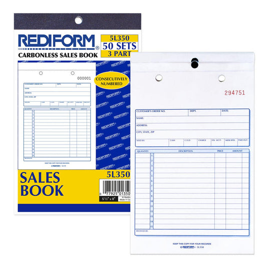 Sales Book 5L350