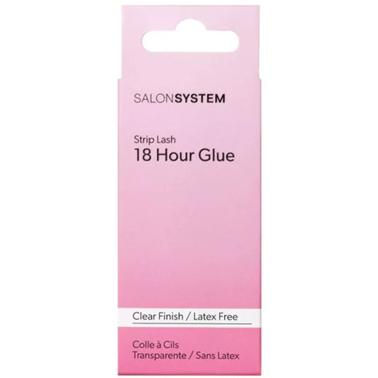 Salon System Latex Free Strip Lash 18 Hour Glue Clear 4.5ml