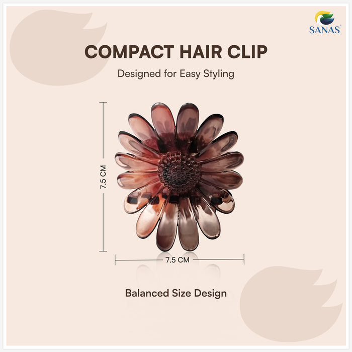 Flower hair claw clips hair accessories for women for buns