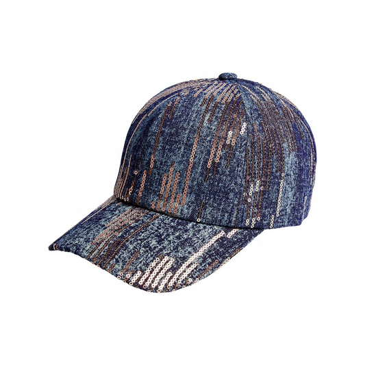 Satin Lined Stud Baseball Cap [Elevated 1] #FH60