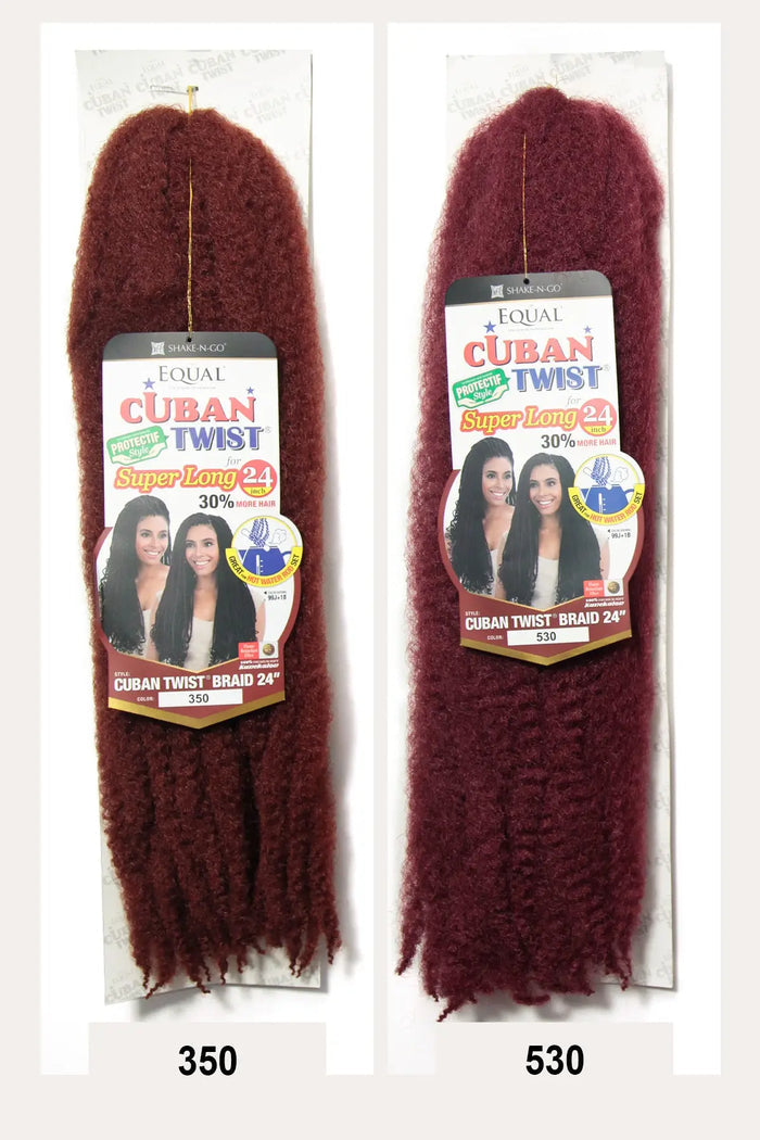 SHAKE N GO FREETRESS EQUAL CUBAN TWIST BRAID 24" - BSW BEAUTY CANADA