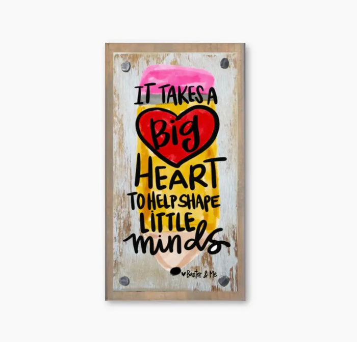 Shape Little Minds Driftwood Happy Block
