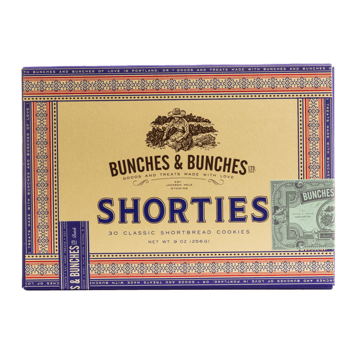 Shorties Shortbread Cookies Treat Caffe Luxxe Shorties Box (30 Cookies)