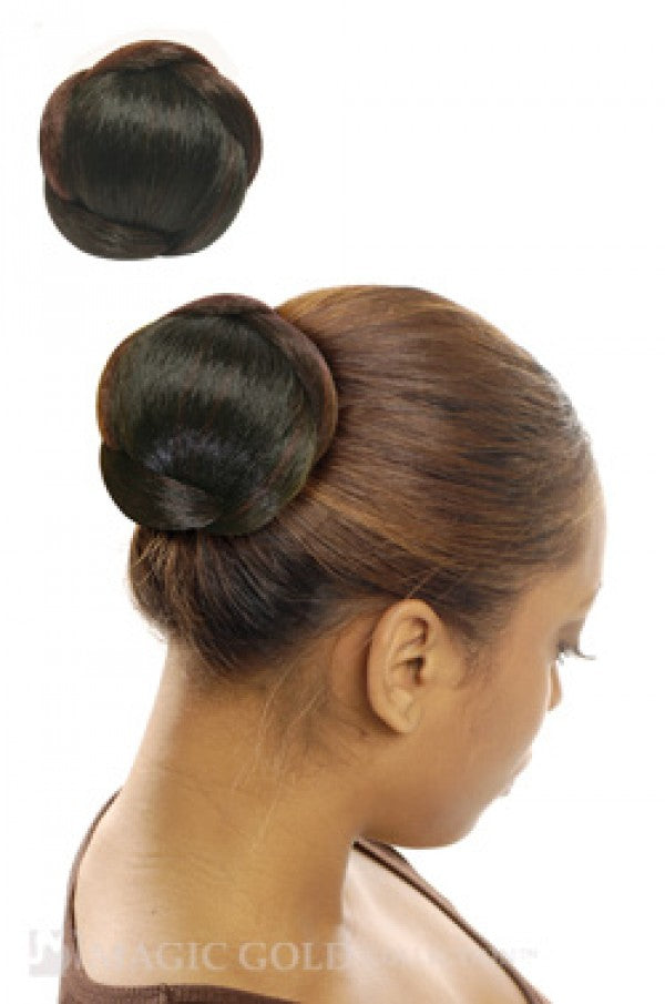 small CLIP-IN HAIR BUN SCRUNCHIE extensions Drawstring