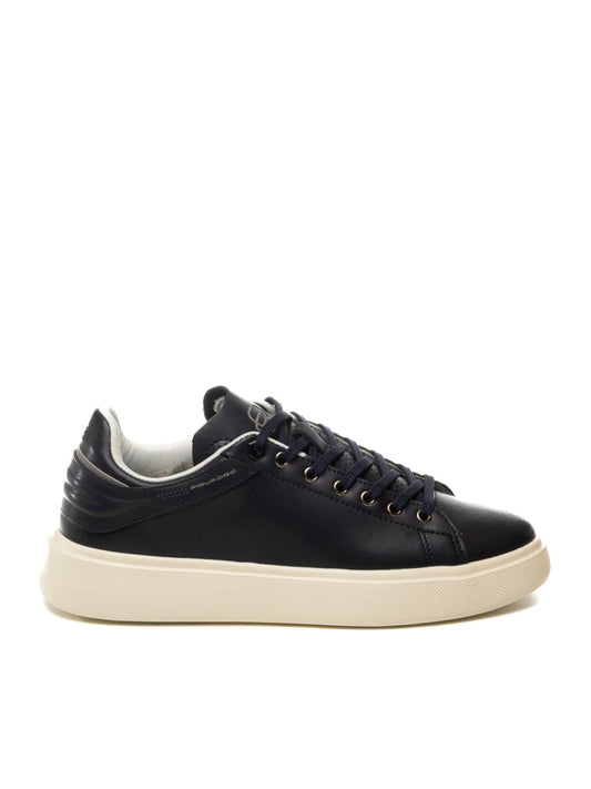 PIQUADRO Sneaker pelle navy PQ7500 PELLE-NAVY