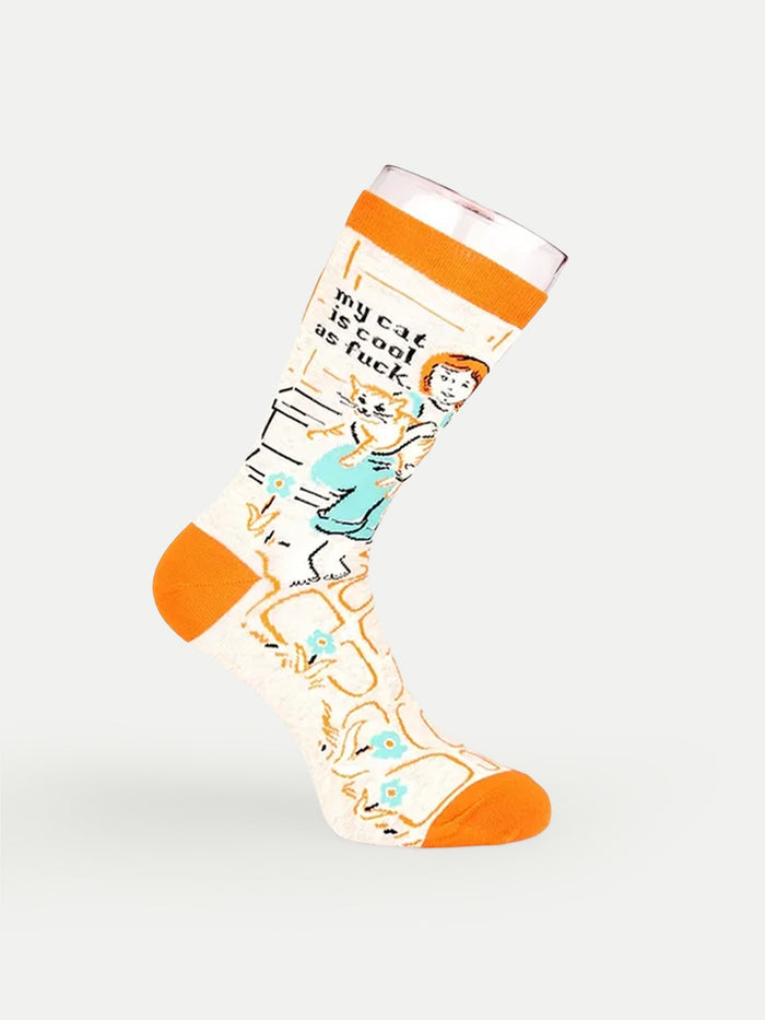 Socks- My Cat is Cool as Fuck | Multi-Image 1