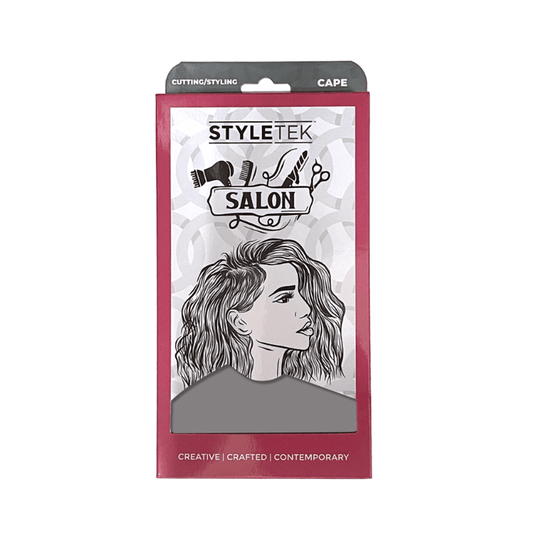 Styletek Solid Gray Cape 45x6 (Runway) - Styletek | Available at Studio 360 Salon, Chatham, NJ